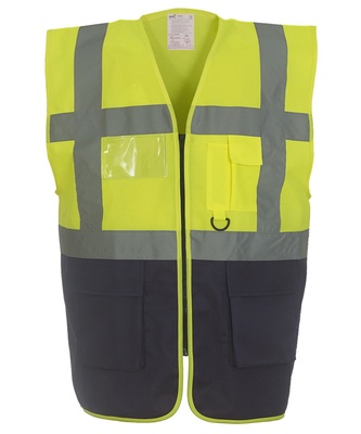 YOKO Multi-Functional Executive Hi-vis Waistcoat (HVW801)