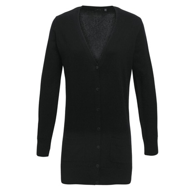 Premier Women's Longline Knitted Cardigan PR698