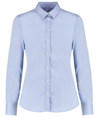 Kustom Kit Women's Stretch Oxford Shirt long-sleeved (tailored fit)