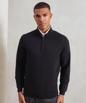 Premier Quarter Zip Knitted Sweater