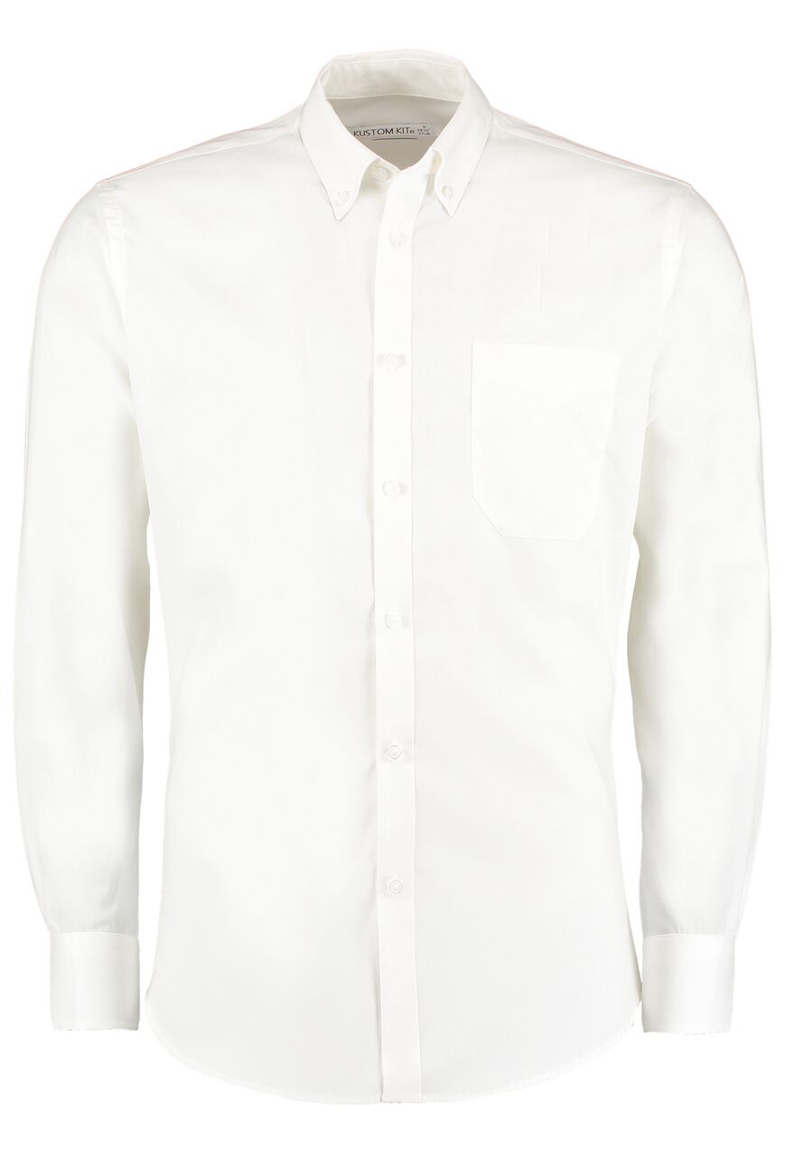 Kustom Kit Slim Fit Premium Oxford Shirt - Color Coded