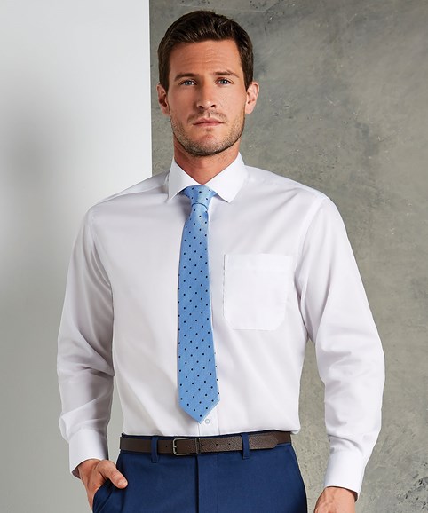 Kustom Kit Premium Non-Iron Corporate Shirt Long Sleeved – Color Coded